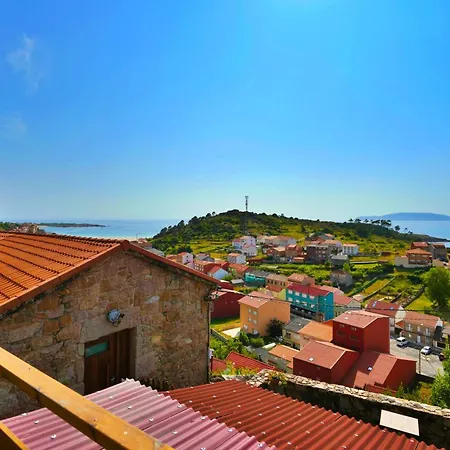 Casa Con Impresionantes Vistas Al Mar En بيت للعطل O Pindo